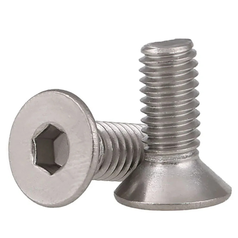 

Countersunk Socket Head Screw A2 Stainless Allen Bolts M3 4