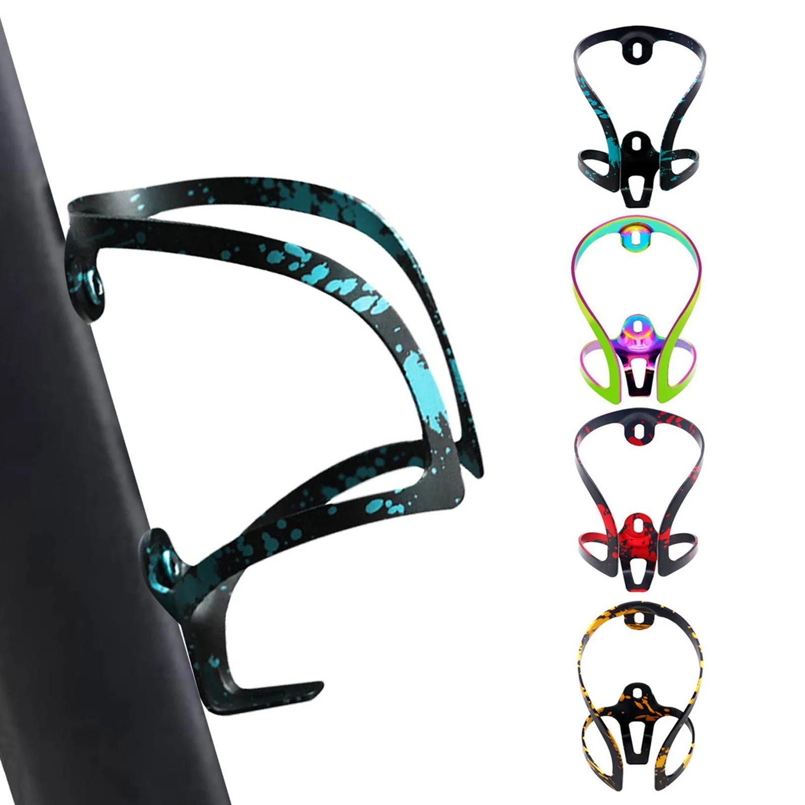 

Aluminum Alloy Bottle Holder Cage With Screws For Mountain Bike Lightweight Drink Water Bottle Rack Water Cup Cage Bracket