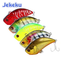 jekeku 1pc new arrival lead vib fishing lure 52mm 13g plastic artificial bait all water layer fishing tackle peche