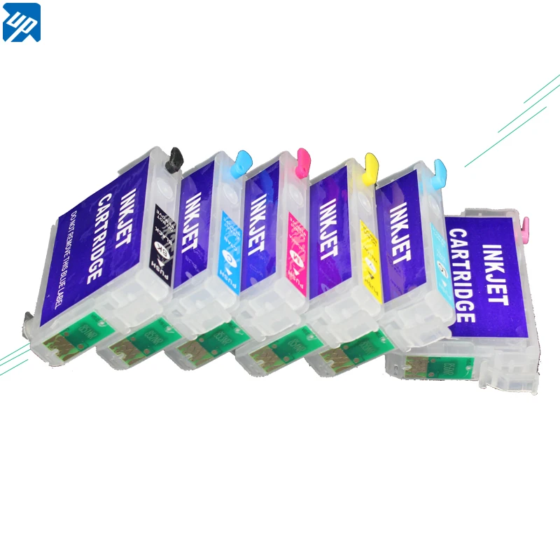 T0801 многоразовые чернильные картриджи для epson RX560 R285 RX585 px720wd px820 P50 PX630 PX650 PX660 PX700W