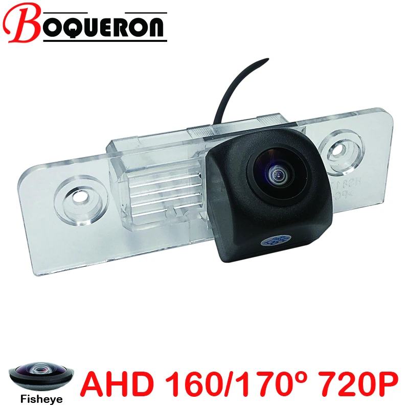 

Камера заднего вида «рыбий глаз» 170 градусов 1280x720P HD AHD для Skoda Octavia II Roomster