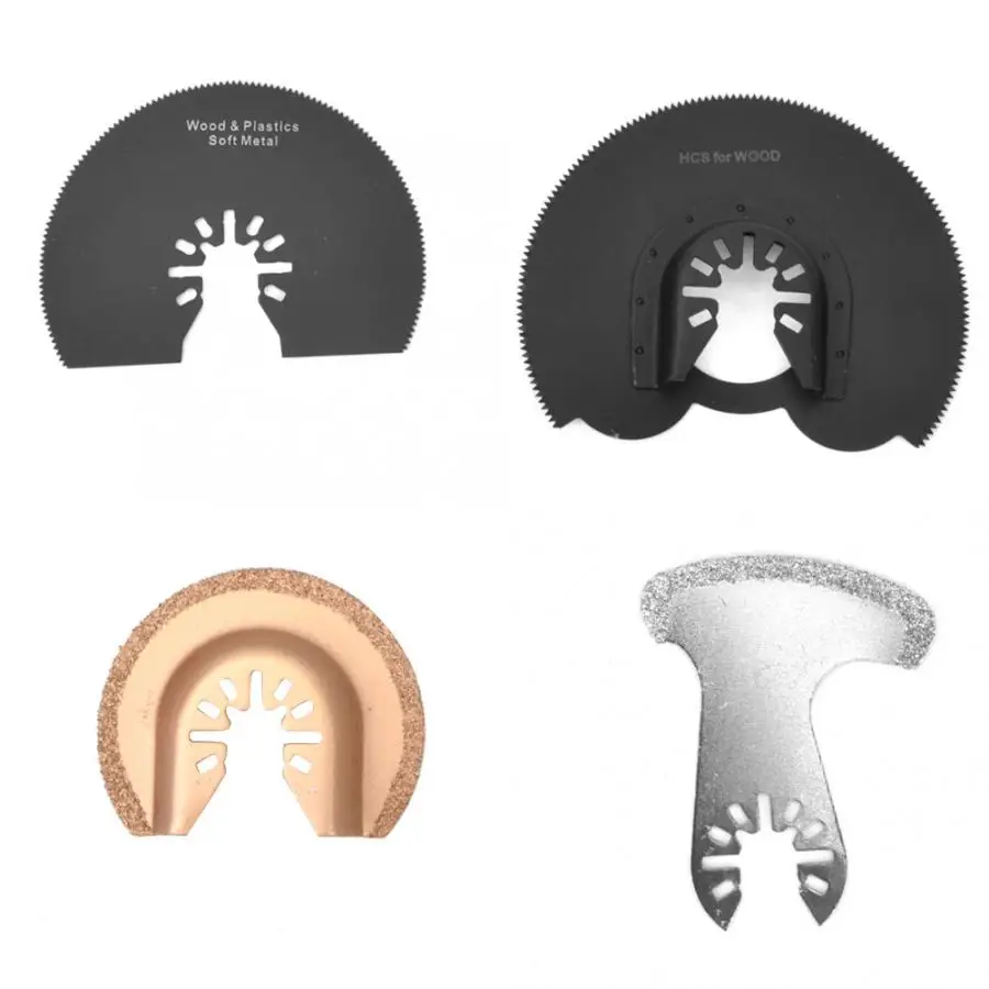 

16pcs Oscillating Multi Tool Quick Change Saw Blades Kit for Wood Plastic Cutting Woodworking Cutting Tool