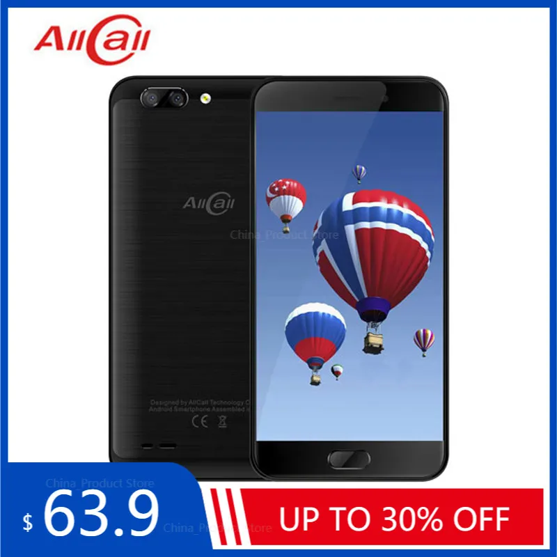 AllCall Atom 4G мобильный телефон с 5 2 дюймовым дисплеем четырёхъядерным процессором