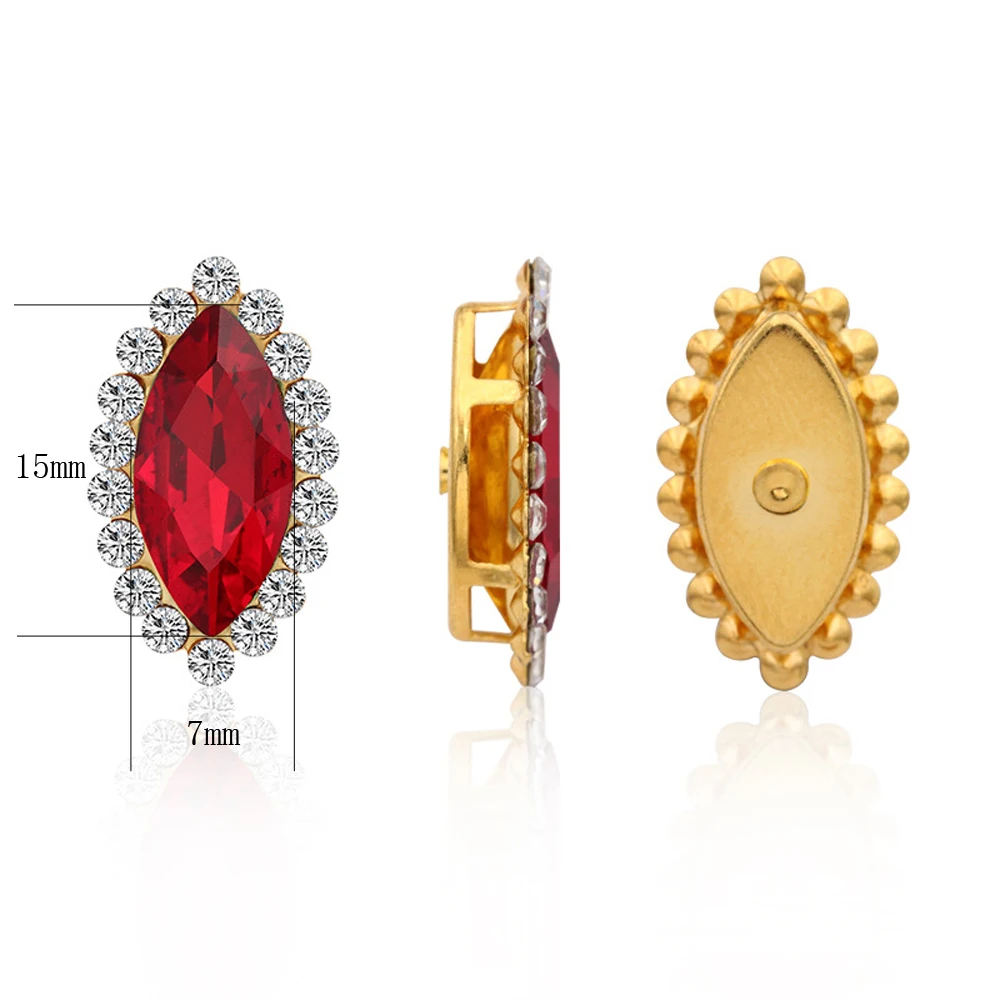 Новинка стразы из хрустального стекла золотые кружевные Стразы с кристаллами и