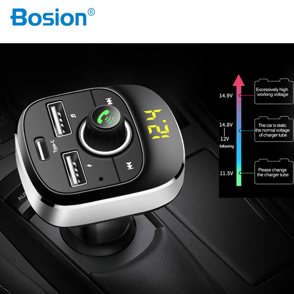 Автомобильный MP3 плеер Bluetooth FM передатчик Hands free автомобильный комплект аудио