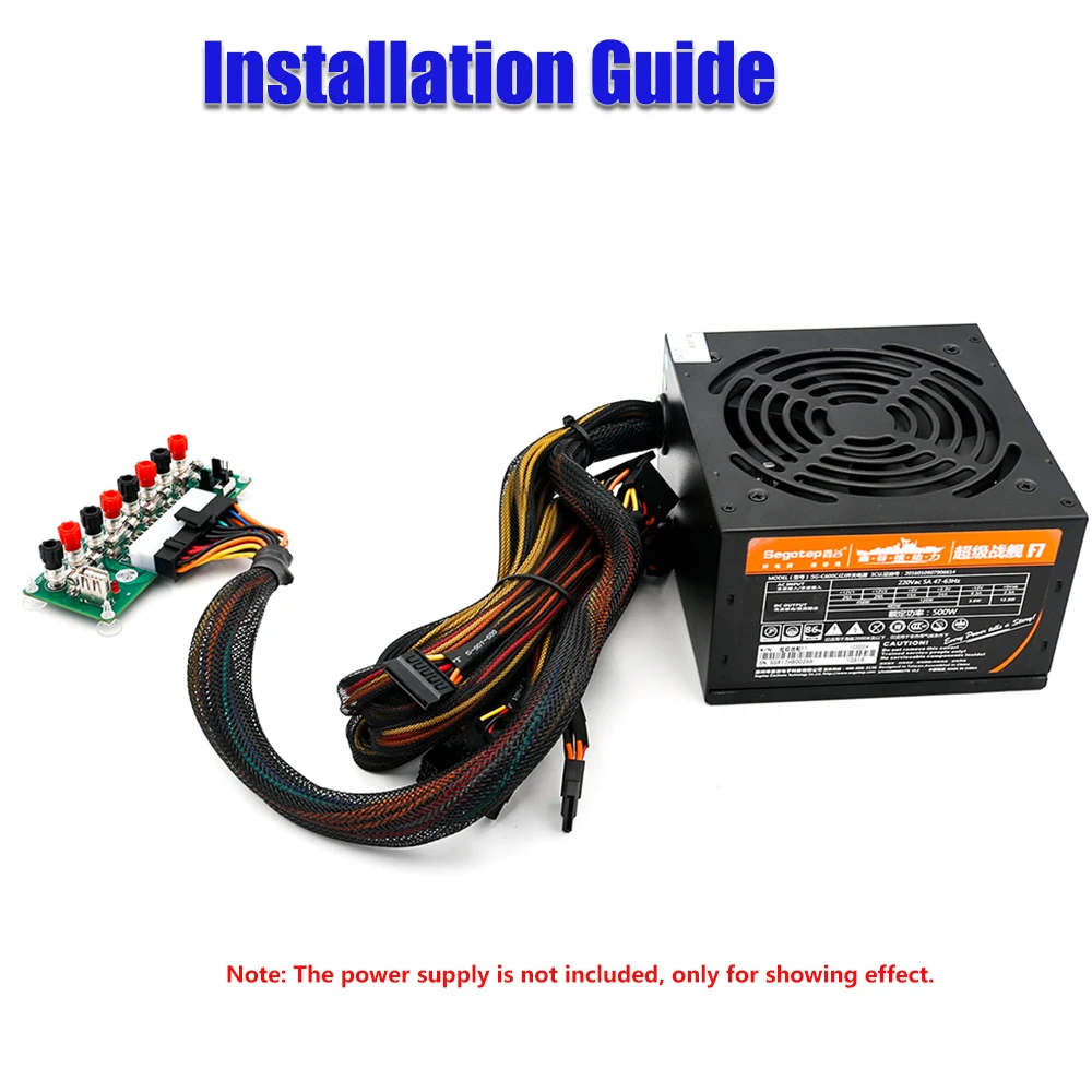 Новинка 20/24 контактов ATX Настольный ПК адаптер питания преобразователь карта