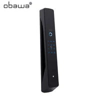 obawa fingerprint smart biometric electronic door lock touch screen digital password key security mortise lock for home office
