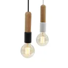 Простой подход создать творческий современный деревянный подвесной светильник подвесные светильники ручной работы светильник s для Гостиная Обеденная Спальня фойе WJ11