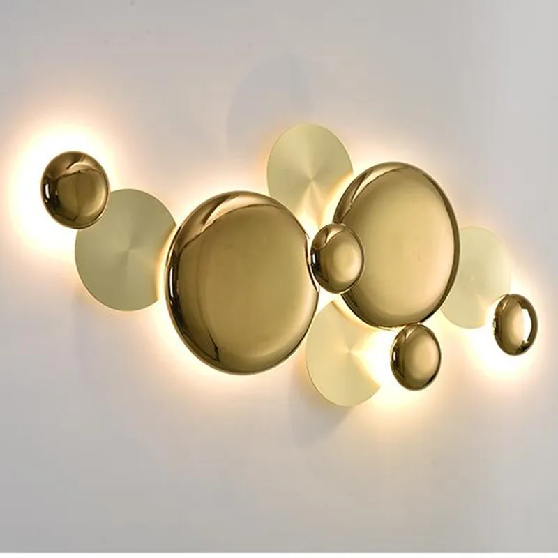 

Living room bedroom wall lamp simple modern background wall creative combination decorative wall light