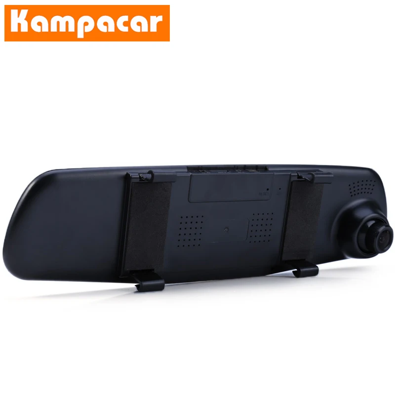 Kampacar 4,3 дюймов зеркало заднего вида автомобильный видеорегистратор с камерой заднего вида видео рекордер авто регистратор для автомобилей двойной видеорегистратор два видеорегистратора