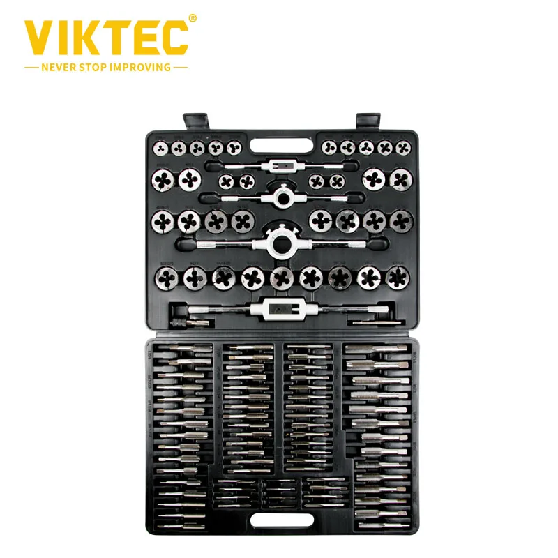 VT13736C 110PC Metric Tap and Die Set M3-M16
