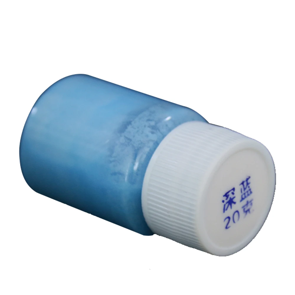 20g Per Bottle Dark Blue Color Luminous Paint Noctilucent Powder Fluorescence DIY Party Creative Glow In Decorations | Дом и сад