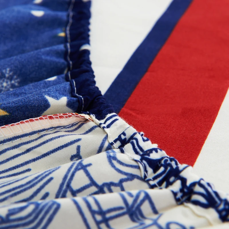 Постельное белье с изображением Луны и звезд постельные принадлежности