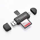 Портативный высокоскоростной Micro USB SD TF OTG кардридер для ноутбука