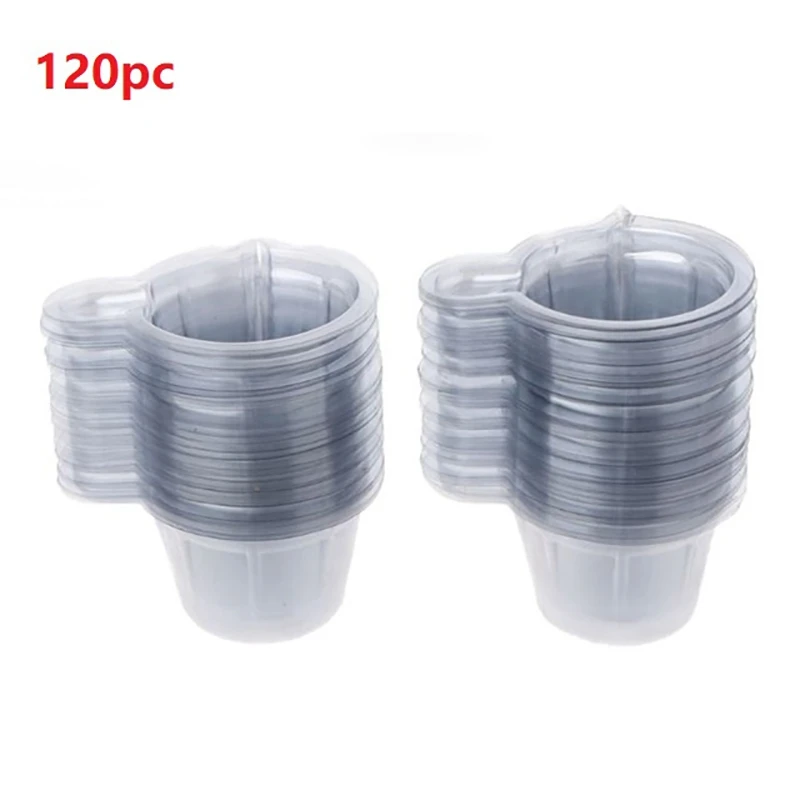 120 шт. одноразовые прозрачные пластиковые стаканы из эпоксидной смолы | Украшения