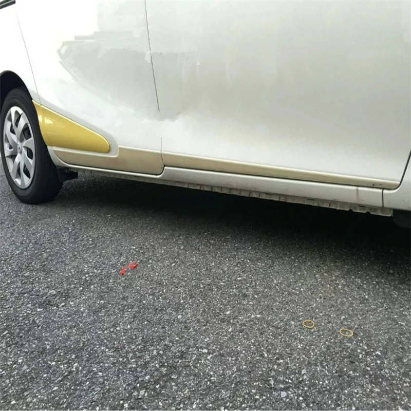 WELKINRY Автомобильная крышка для Toyota SIENTA XP170 2015 2016 2017 2018 2019 2020 ABS Хромированная