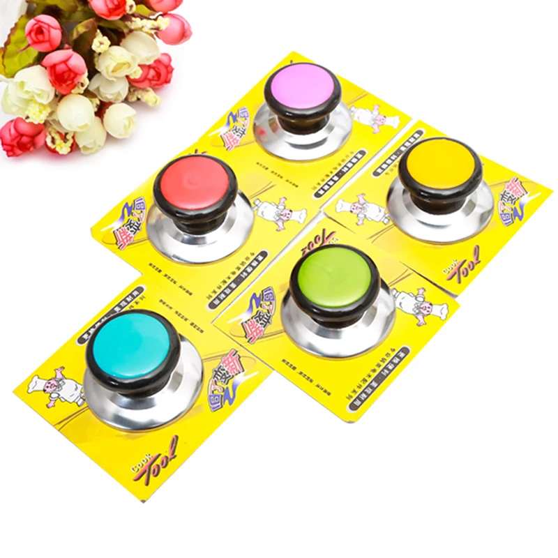 1 шт. Замена Ручка Рукоятка вок кастрюля Стекло Крышка Посуда с защитой от