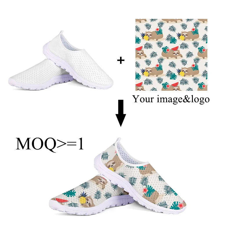 

HYCOOL Women Slip on Shoes Super Mom Kids Loving Family Print Women Sneakers Gym Shoes Ladies Stylish Casual Shoe Footwear Hot