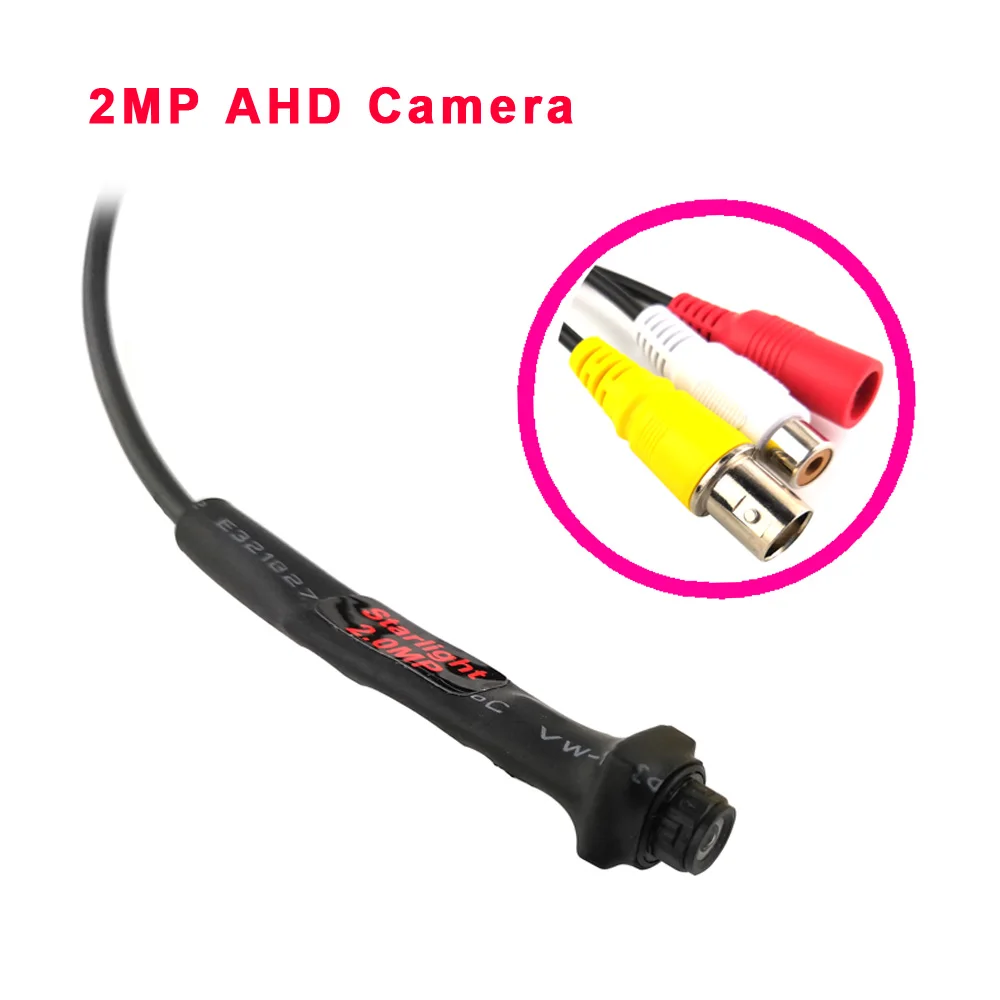 2MP AHD CCTV камера звезда светильник широкоугольный мини 1080P HD безопасности с BNC видео