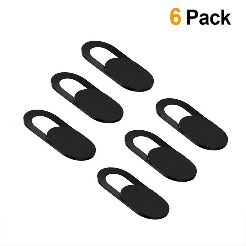 6PCS Universal WebCam Cover Shutter Magnet Slider Plastic Camera for IPhone x PC Laptops Mobile Phone Lens Privacy Sticker | Мобильные
