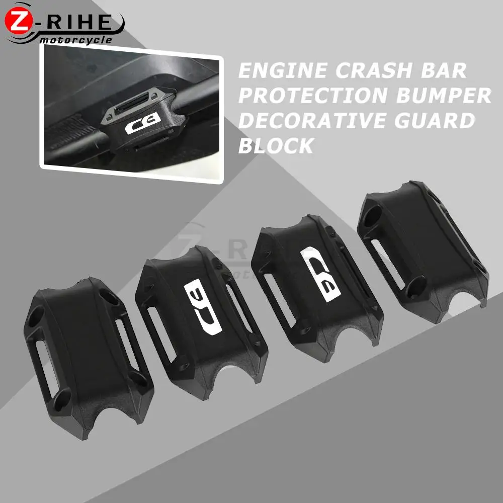 

Motorcycle 25MM Engine Crash bar Protection Bumper Decorative Guard Block For HONDA CB750F CB900F Hornet CB900F CB919 CB1000 R