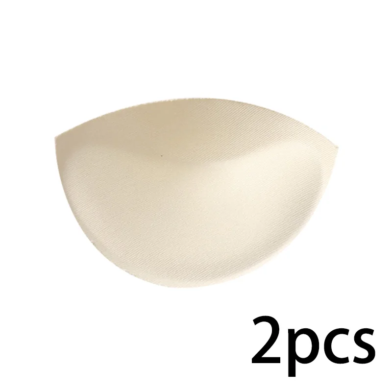 1 pair 2 шт., 1 пара, плотные губчатые подушечки для бюстгальтера, увеличивающие грудь, съемные вкладыши для бюстгальтера, для купального костюма, с подкладкой для бикини, 2 пары - Цвет: 1 pair
