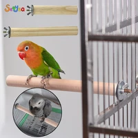 pet parrot stand stick bird chew toy birds wooden hanging stand rack parrots pet standing toy pet supplies bird cage accessories