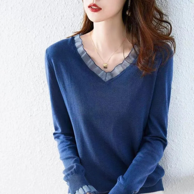 

Long-Sleeved Sweater for Women 2021autumn NewRachel