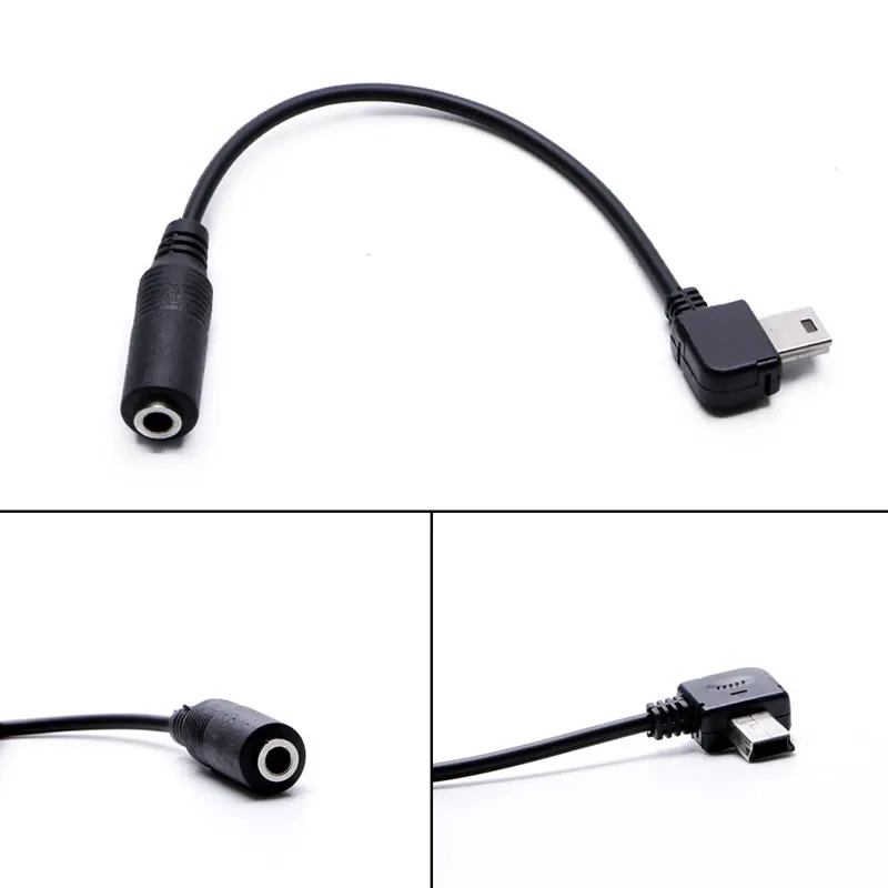 3 5 мм мини USB микрофон Mic адаптер кабель для камеры GoPro Hero + 4 | Электроника