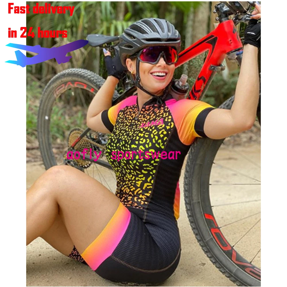 

2022 New 2022XAMA Pro Women's Profession Suit Clothes Biking Skinsuits Coupa De Ciclismo Rompers Jumpsuit Kits Maillot Mujer