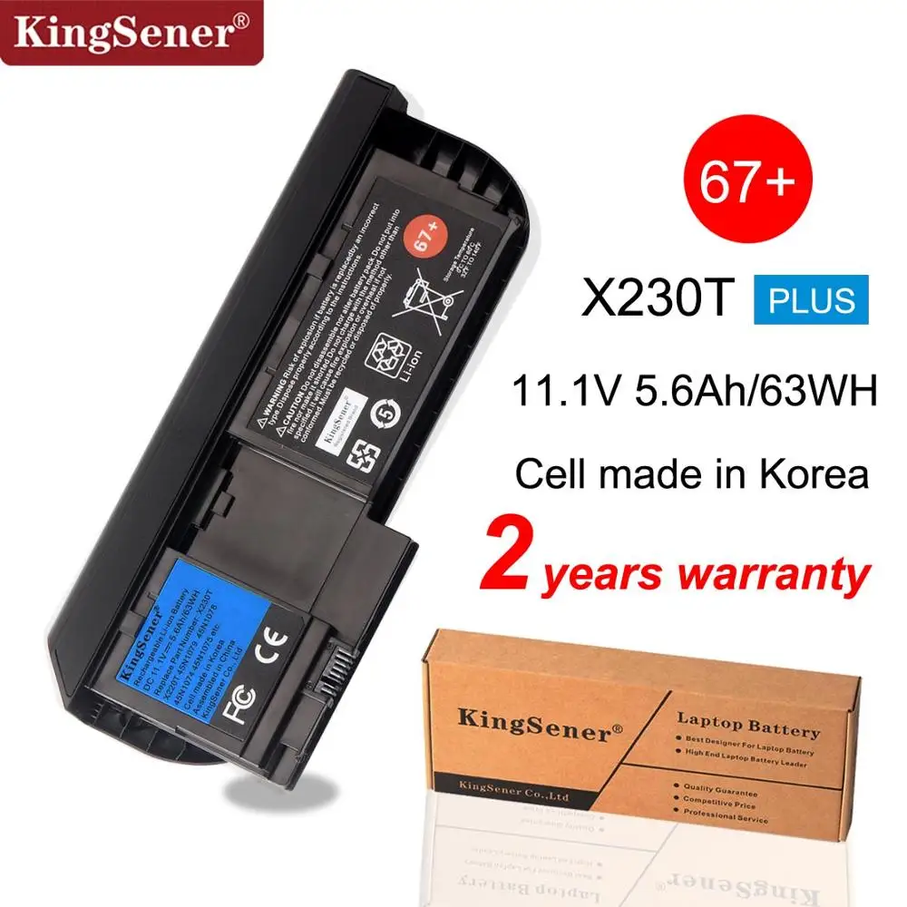 

KingSener Korea Cell X230T Tablet Battery For Lenovo Thinkpad X230T 45N1078 45N1079 45N1075 45N1077 45N1074 67+ 11.1V 63WH