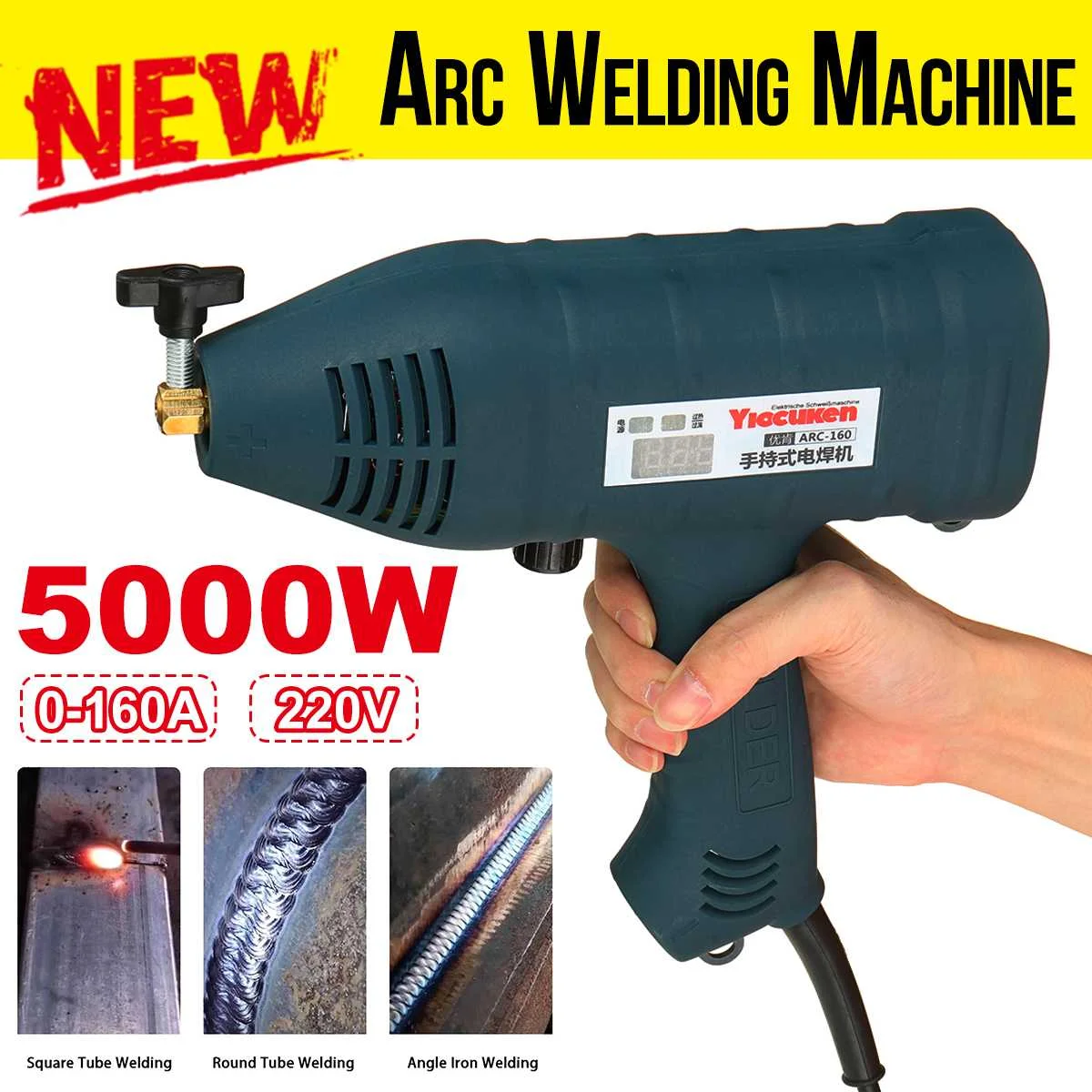 

Automatic Welding Machine 220V 5000W Handheld Welder Portable Electric Arc Automatic Digital Intelligent Welding Machine