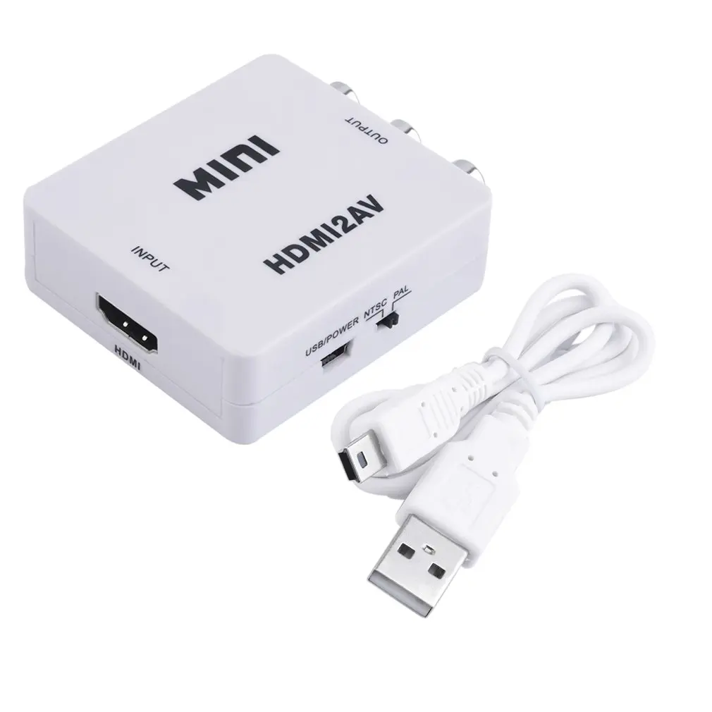 1080P HDMI в Видео Аудио AV CABS адаптер конвертер для HDTV Mini Composite|Беспроводные адаптеры| |