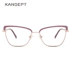 Ацетатные оправа для женщин Винтажные Модные Прозрачные Ретро-стиль Женские оправы для женщин # TWA7218