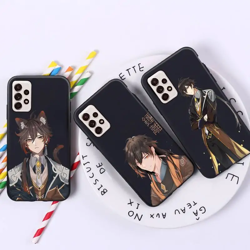 

Genshin impact zhongli Phone Case For Xiaomi Redmi note 7 8 9 pro 8T 9A 9S Mi Note 10 Lite pro