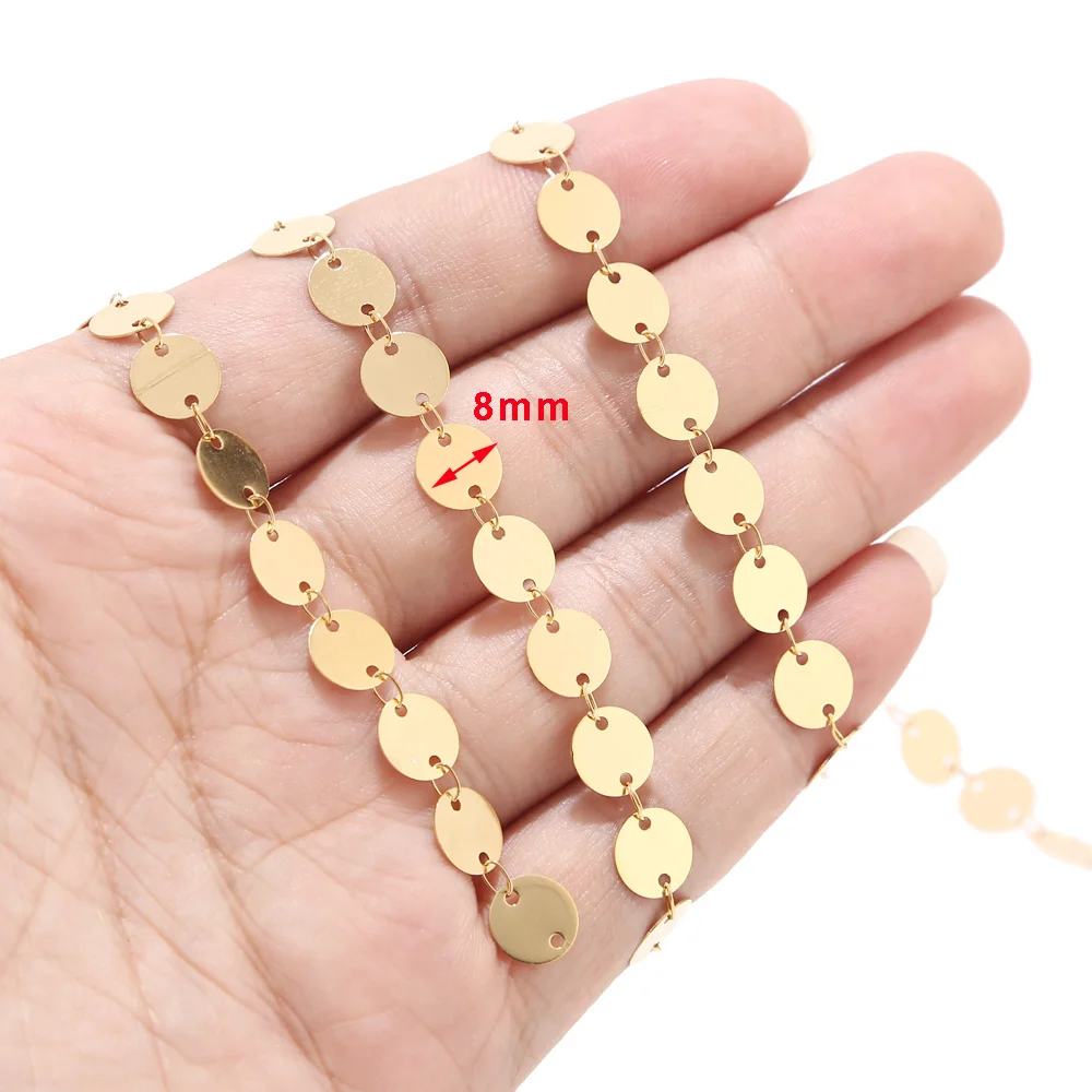 Цепочка Из Нержавеющей Стали с круглыми звеньями 4 мм|Ювелирная фурнитура и