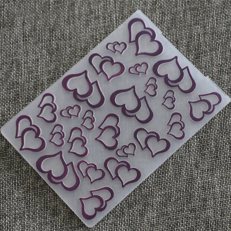 InLoveArts 1 шт. пластиковая папка для тиснения цветов скрапбукинга сделай сам альбом