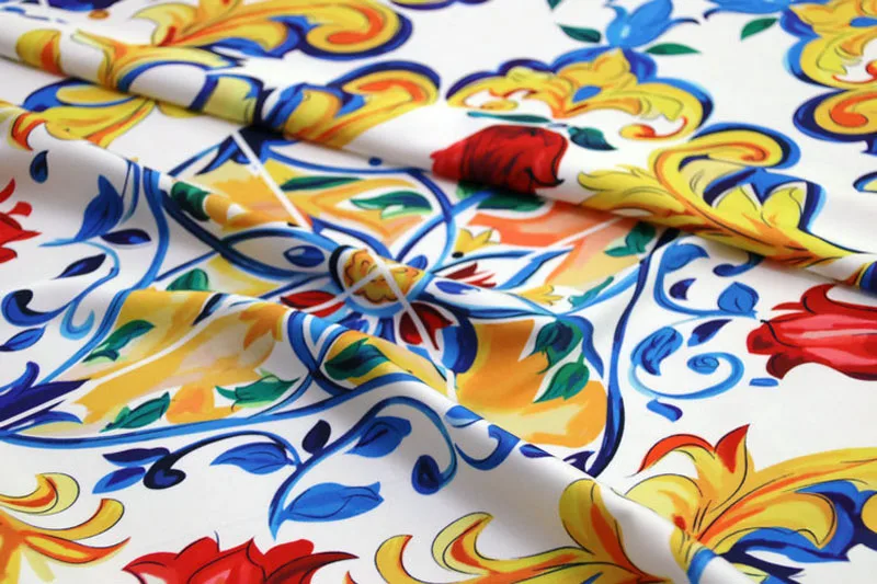 207X145 см Неделя моды расположенная китайская керамика живопись принты Majolica