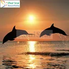 Zhuistar 5d Diy Алмазная Картина Вышивка крестом Дельфин Алмазная мозаика полная Алмазная вышивка стразы набор подарок gx