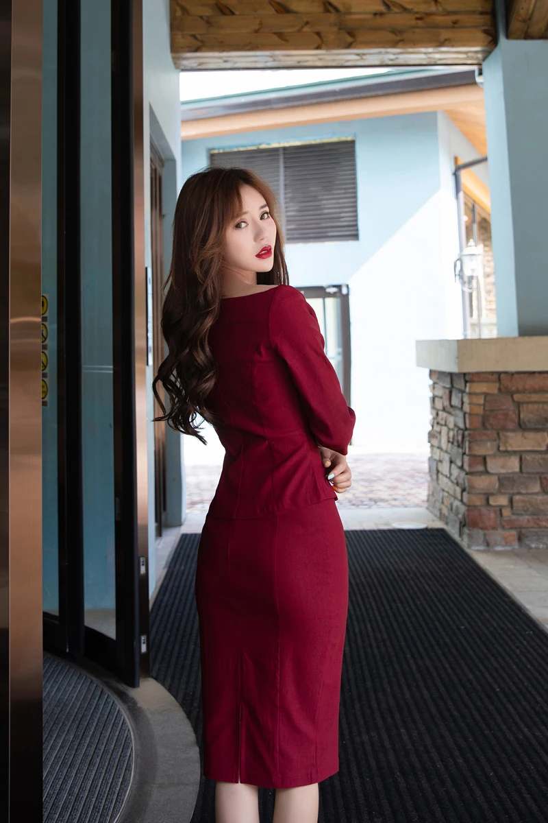 Женский винтажный комплект из двух предметов элегантный облегающий топ с V