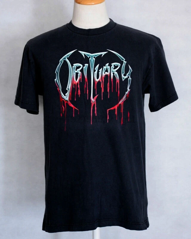 

Vintage Obituary Rotting Slow In America Shirt Death Metal Rare - New