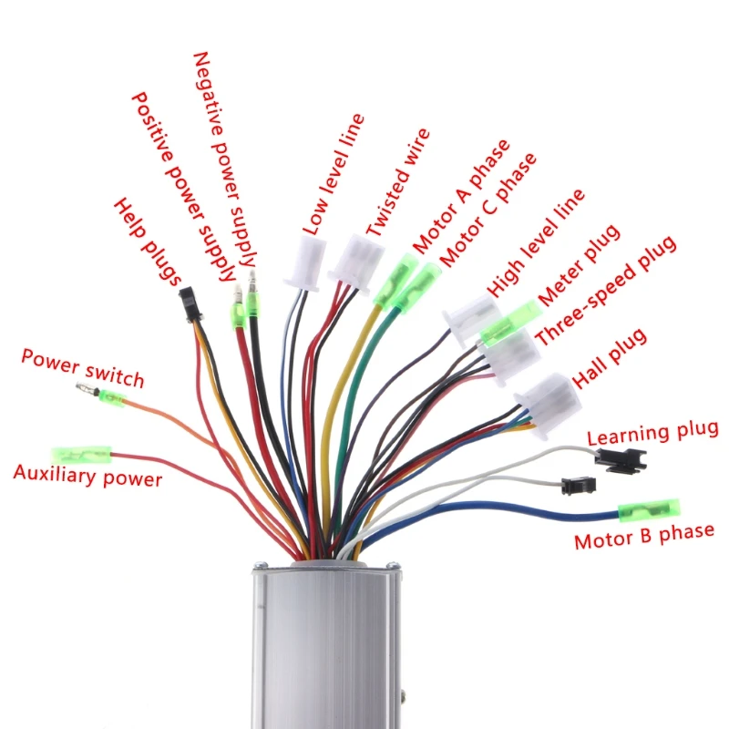 DC 24/36V 250W бесколлекторный регулятор Скорость контроллер скутера e-велосипеда