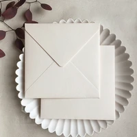 20pcspack vintage beige envelopes blank paper envelope for wedding party messaage card postcard bag cards
