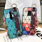 Чехол с ремешком на запястье для Xiaomi Redmi Note 9, 8 Pro, 9s, 7, K40, Mi 9T Pro, Poco X3 NFC F3, держатель для телефона