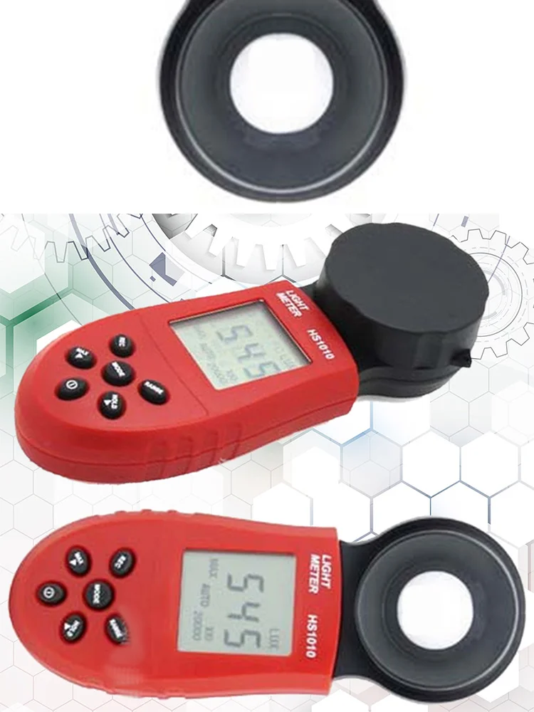 

1 Piece Quality HS1010 Handheld Digital Photometer Photometric Tester Red ABS With Hight Quality