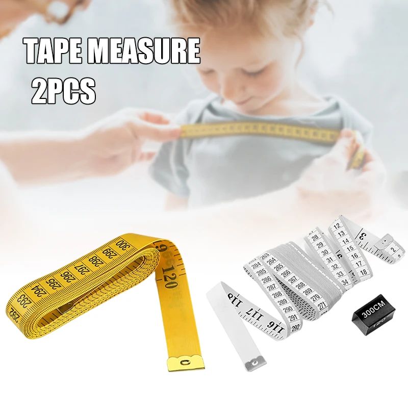 

New Portable Soft Tape Measure Multipurpose Double-Sided Graduated Tape Practical Sewing Measuring Tool Sewing Tools Accessory