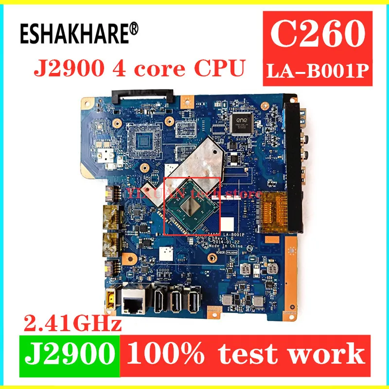 ZAA00 LA B001P для Lenovo C260 все в одном материнская плата J2900 процессор испытанное хорошее