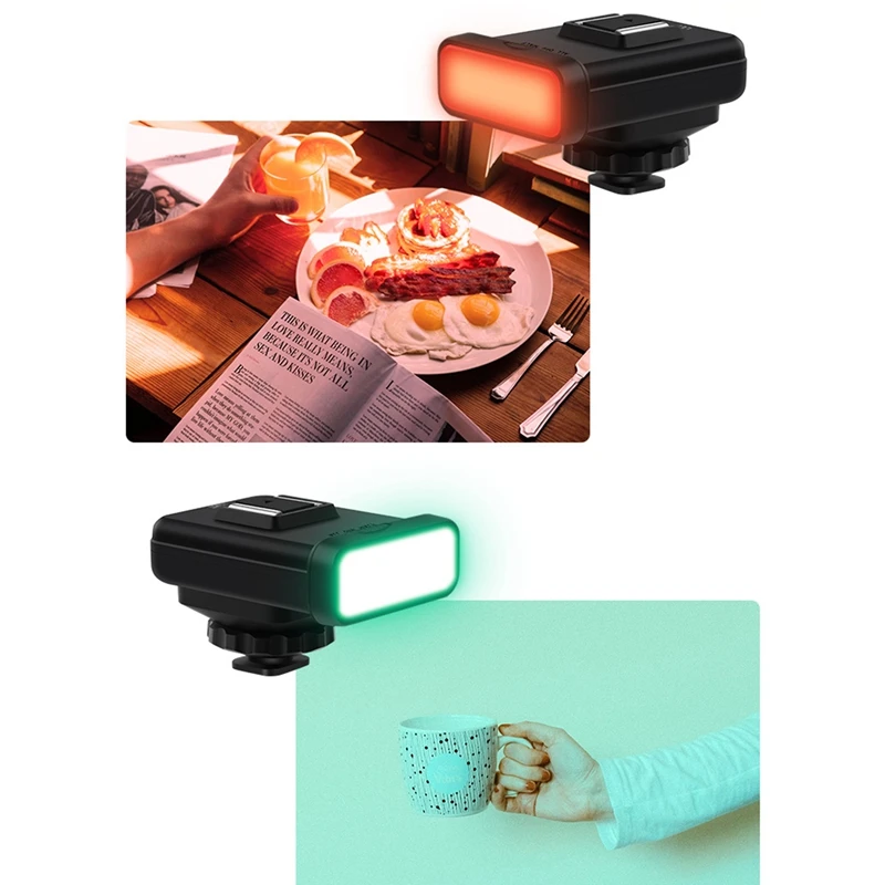 SL-20S светильник для фотосъемки цветной светодиодный с литиевой батареей