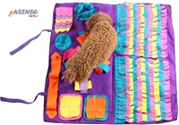 pet sniffing mat washable dog cat smell training pad consume energy puzzle pet toys puppy dog release stress training blanket
