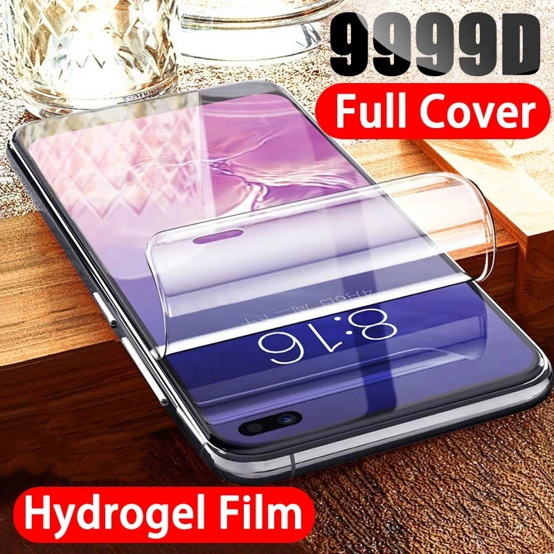 Pel&iacute;cula de hidrogel para Samsung Galaxy, protectores de pantalla Ultra para Samsung Galaxy S10, S20, S9, S8, S21 Plus, Note 20, Note 8, 9, 10 Plus, S20FE, 2 uds.-4